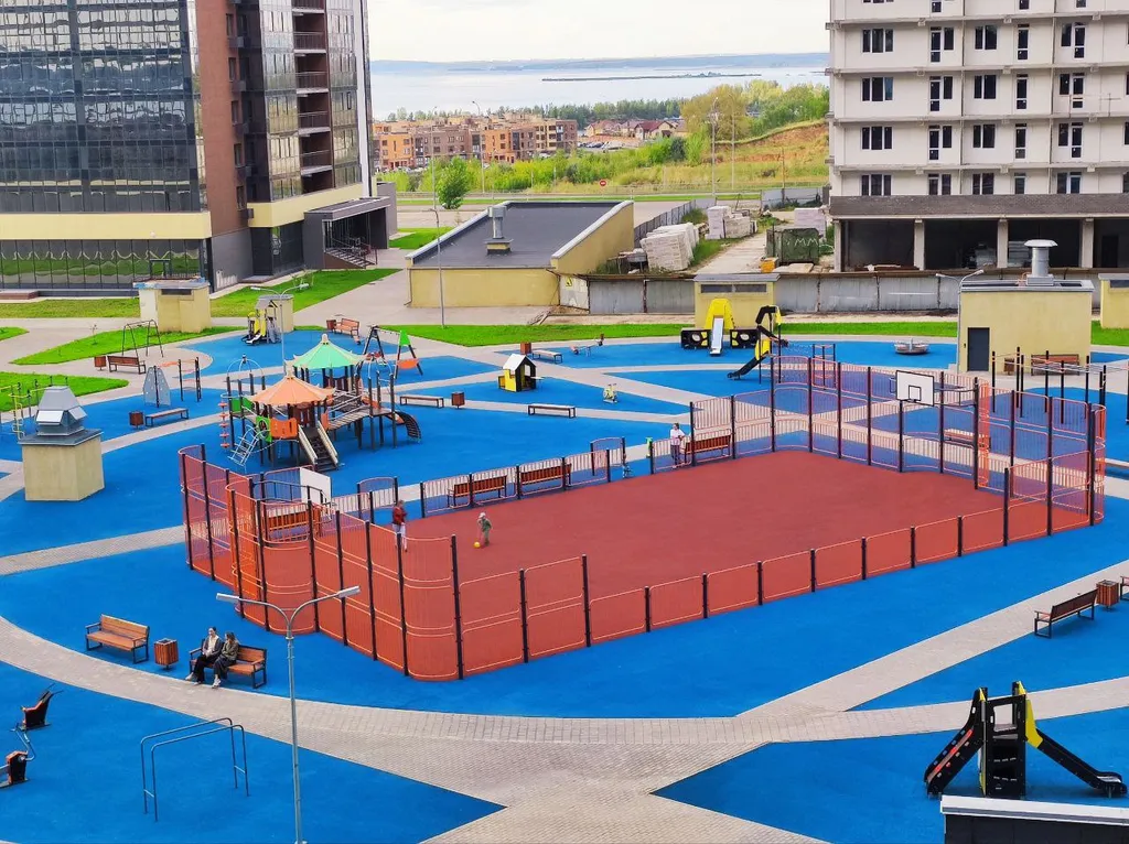 Видовая квартира в новом ЖК с шикарным видом на реку Кама