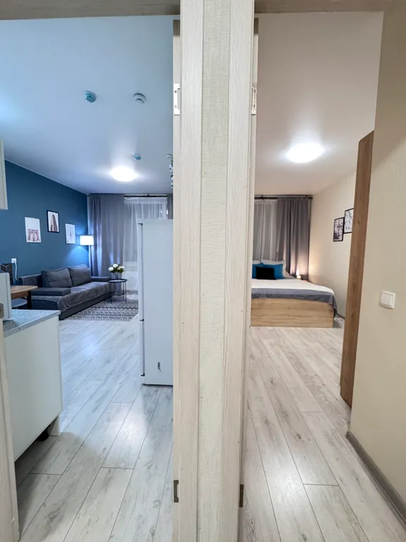 Уютная евродвухкомнатная квартира у Планеты