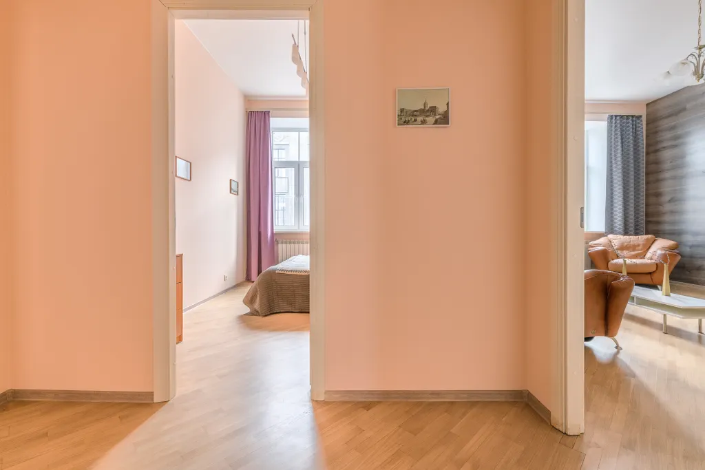 Апартаменты у Эрмитажа
3 спальни, 2 санузла.