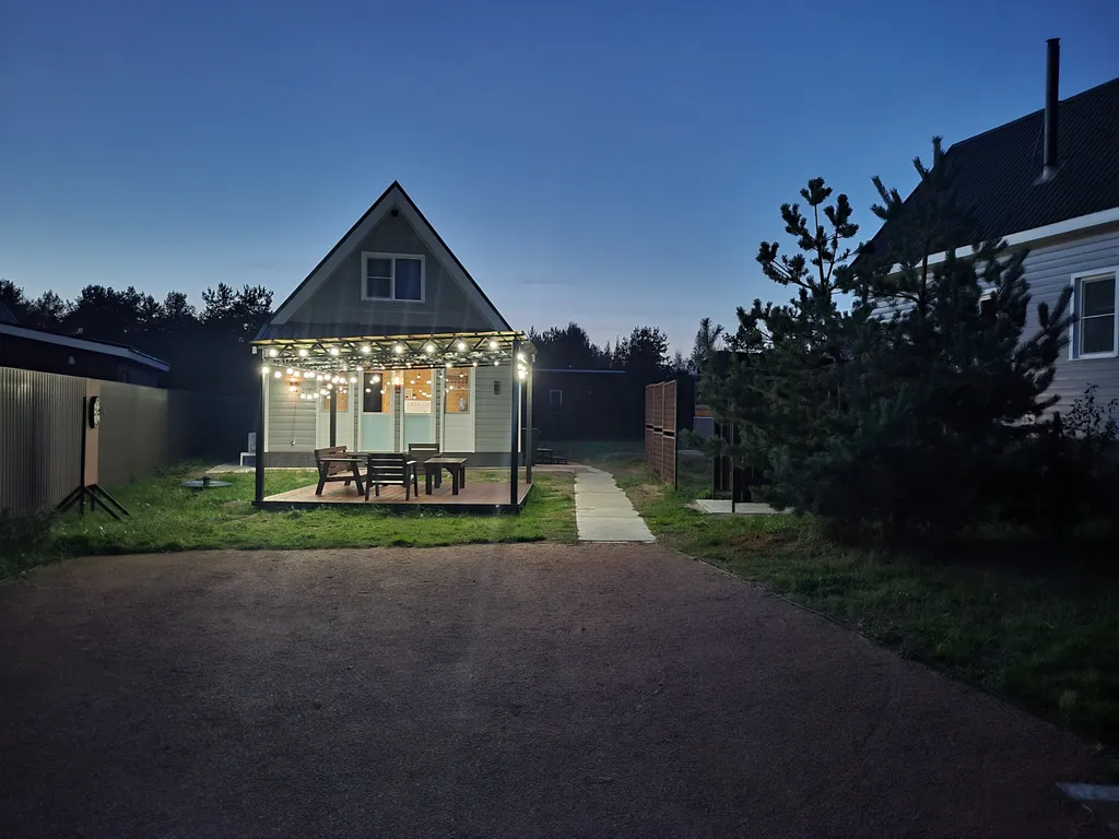 Коттедж Стильный новый дом 2025 г постройки с сауной в живописном месте — Волхов