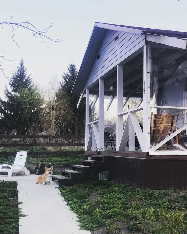 Дачный дом на реке Ока