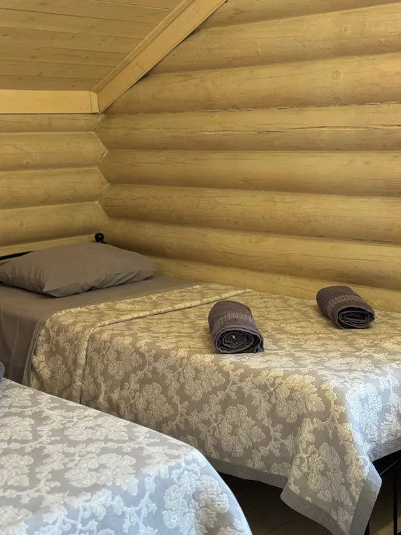 Дача из сруба в Барзикау рядом с Верхним Фиагдоном с бассейном