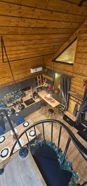 Коттедж Коттедж Большой барнхауз с баней в стиле лофт для прекрасного отдыха за городо — Шишкино