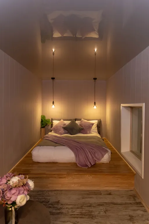 Квартира с хамамом и зоной для барбекю