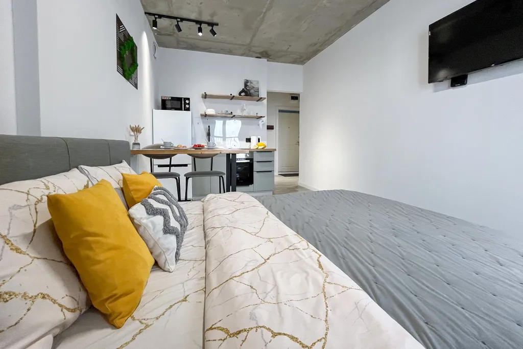 Квартира Квартира Видовая студия в стиле лофт — Новосибирск