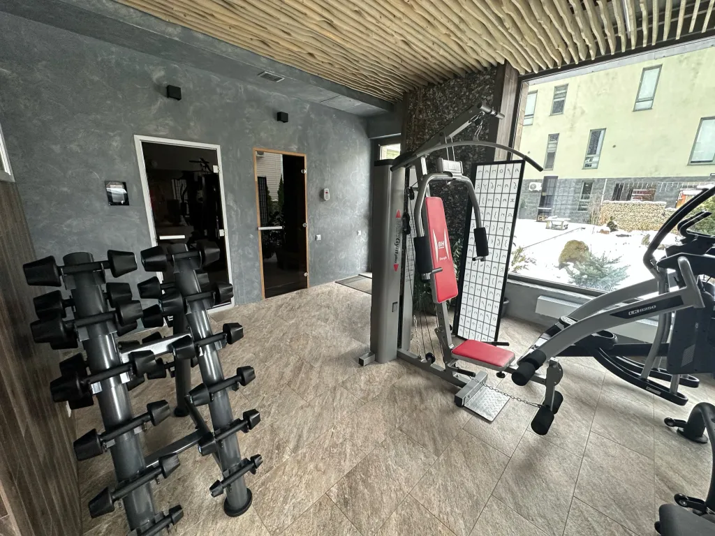 Апартаменты в Куб-терра, Голубой лён