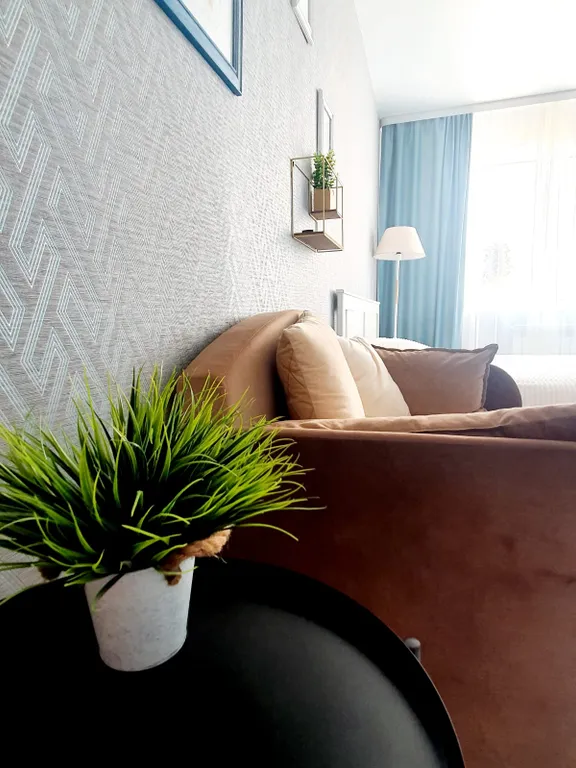 Новая квартира с видом на стадион