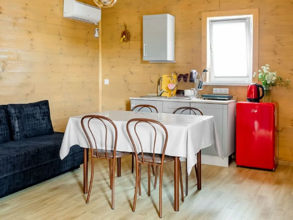 Уютный Эко-дом №14 (с банным чаном) в лесу в шаге от центра города