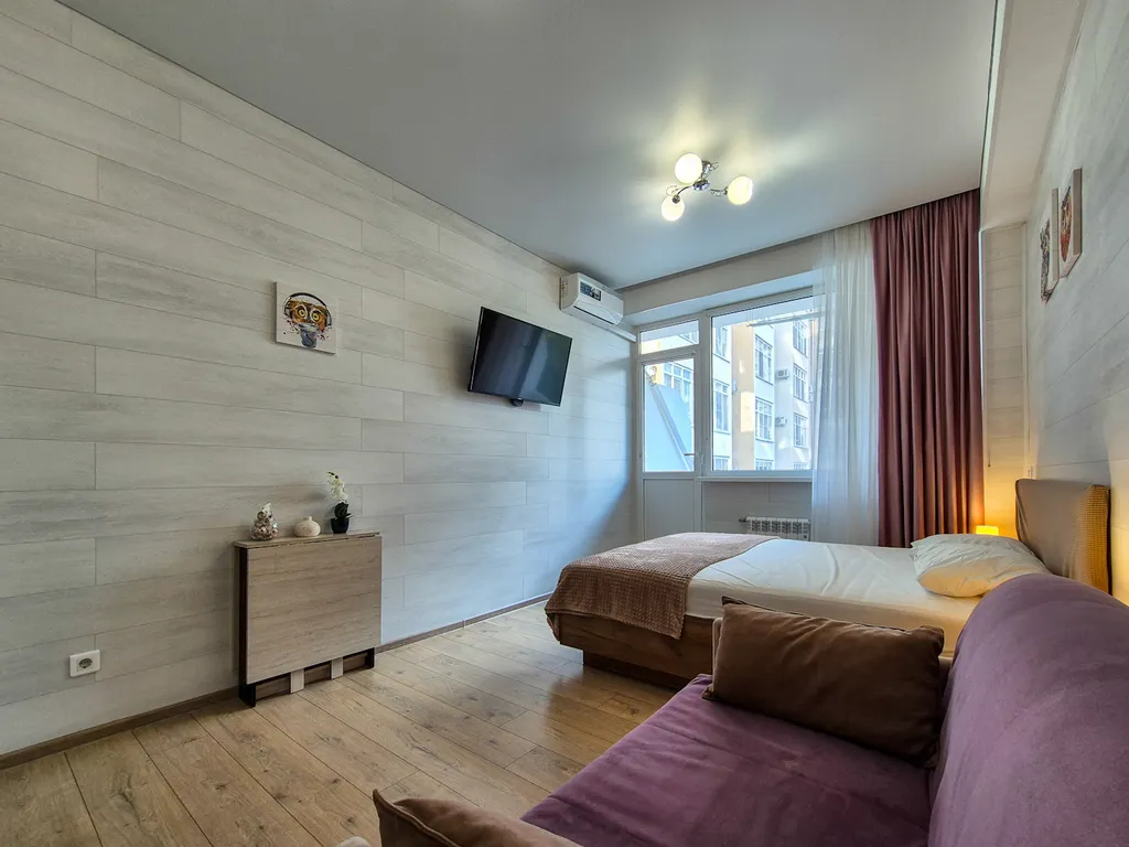 Квартира Квартира Студия с балконом у моря — Сириус