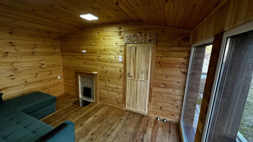 Коттедж Дом Barn House Loft с террасой и баней — Верховское