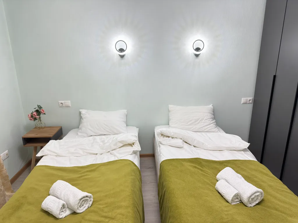 Квартира Удобная квартира с видом на море рядом с пляжем на красивой набережной — Анапа