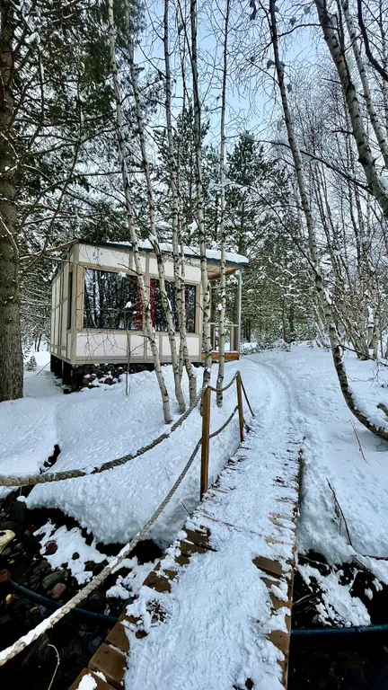 Апартаменты в лесу, с видом на горы