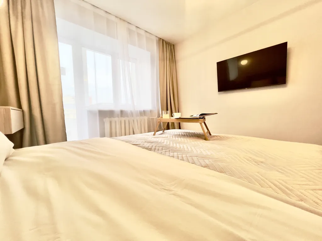 Апартаменты на Тюменском Арбате с видом на Бульвар Дзержинского