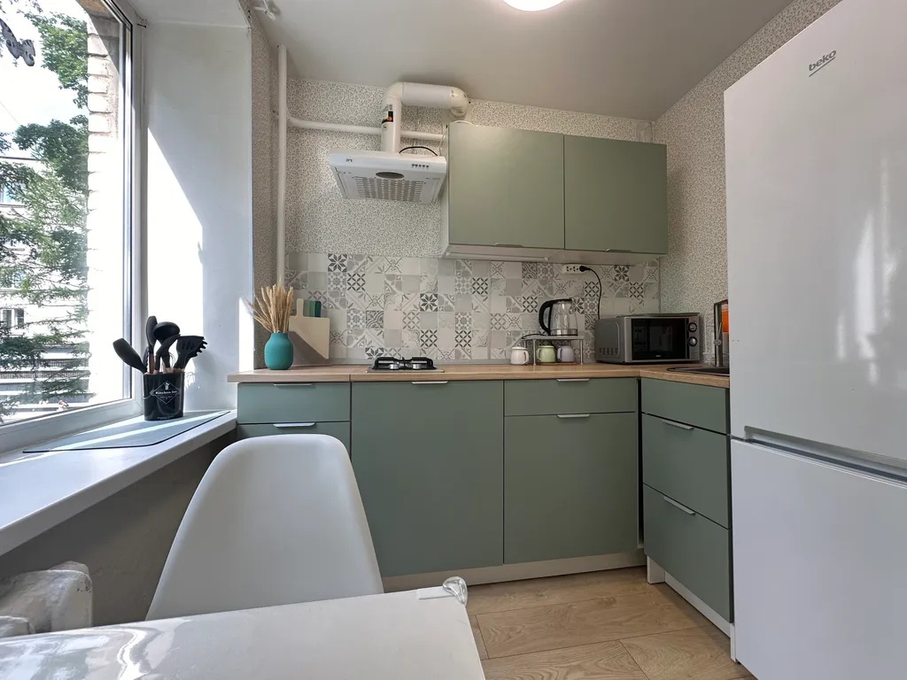 Двухкомнатная квартира с 3 раздельными спальными местами