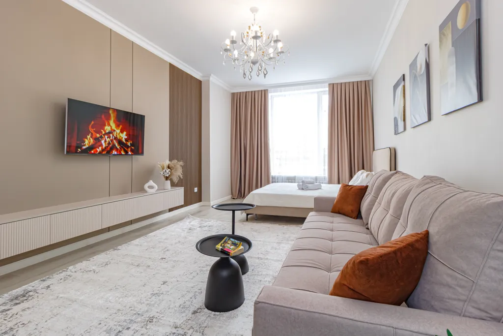 Уютная евротрешка квартира возле экспо