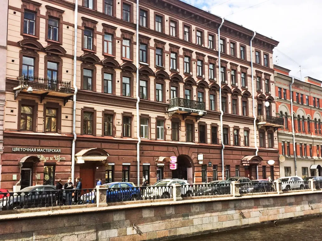 Уютная студия в самом центре Санкт-Петербурга в Доме у воды