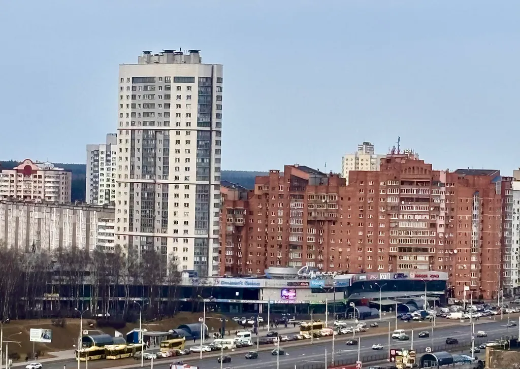Квартира Квартира Уютная однушечка рядом с метро и проспектом Независимости на 16 этаже — Минск