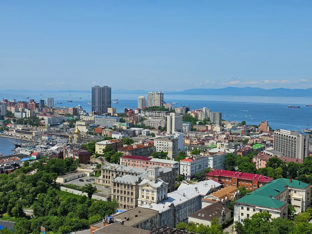 3-ком. в центре Владивостока с видом на море и город