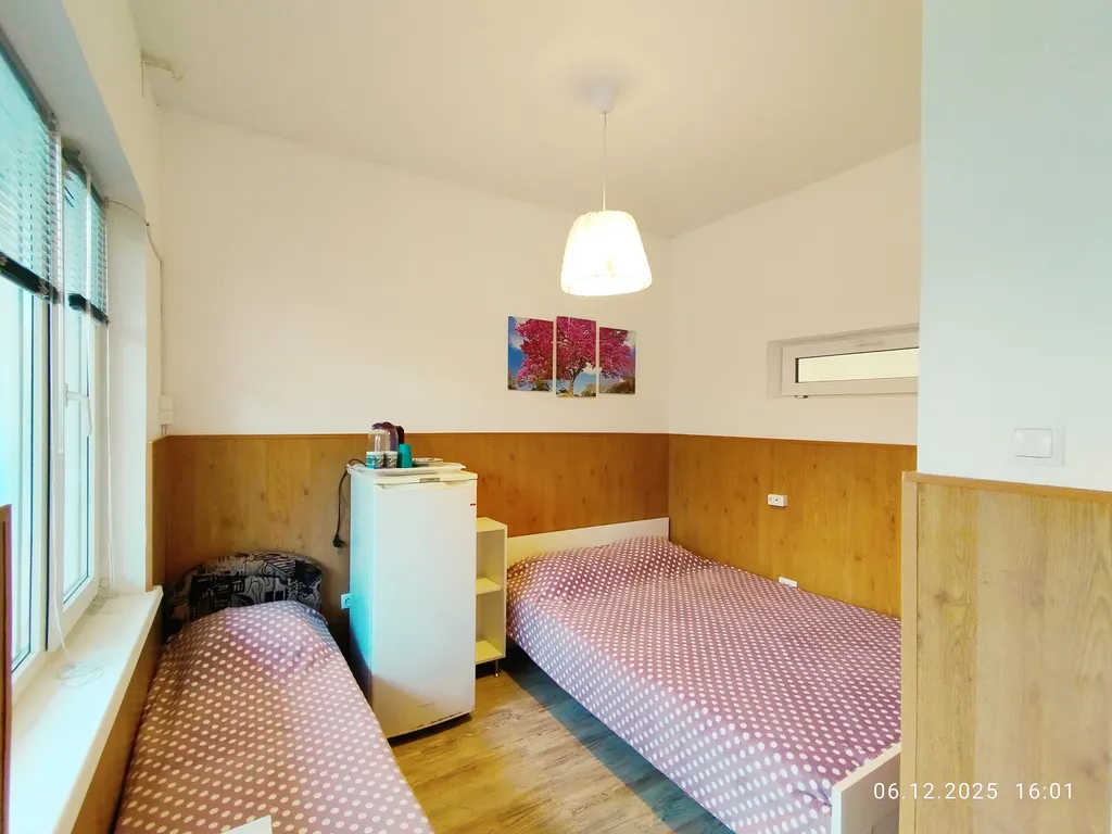 3-местная комната с удобствами с уличной зоной отдыха 7 мин до моря