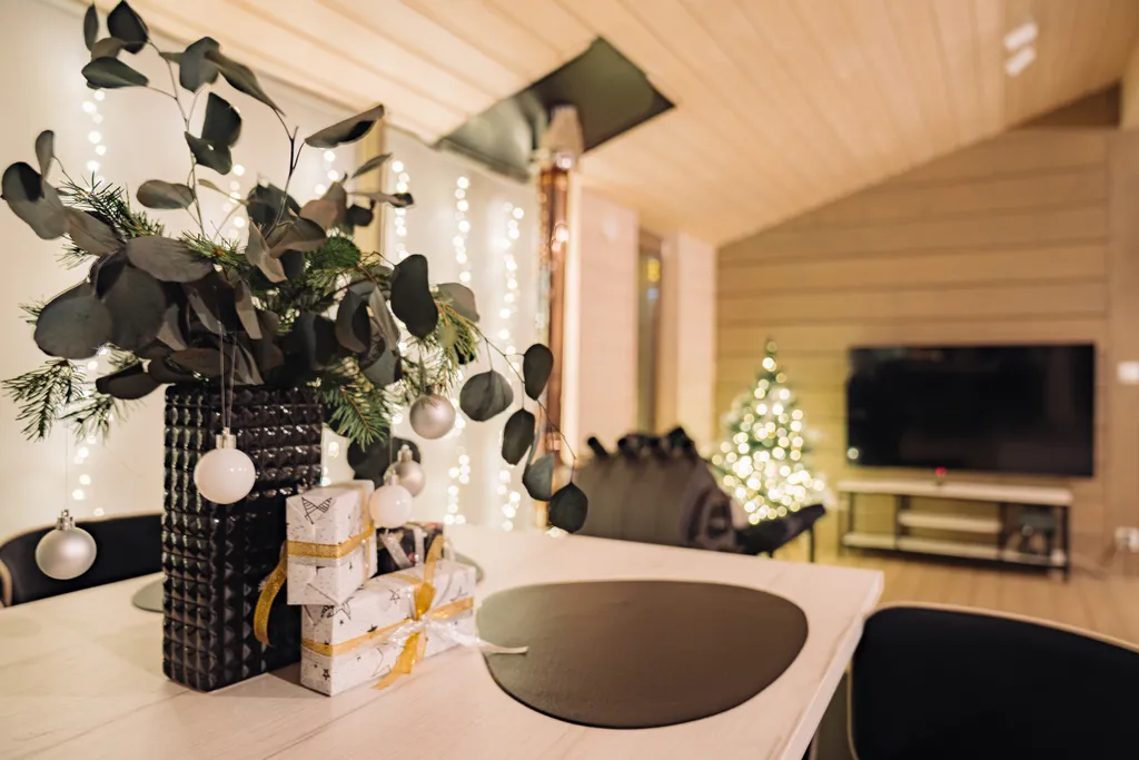 Новый дом с умной баней и персональным видом на лес и реку