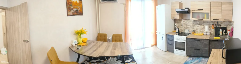 Новая 2-комнатная квартира на юг и обратно