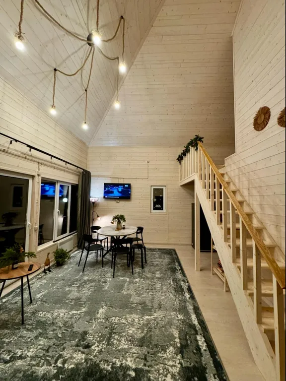 Дом с чаном и сауной в лесу