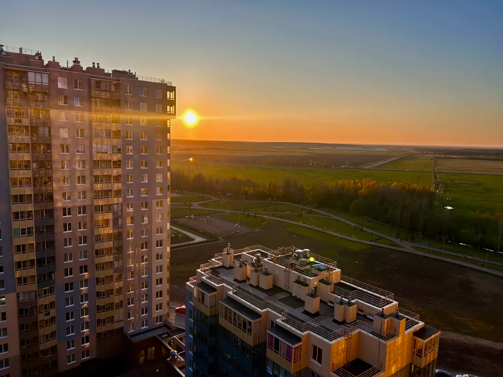 Квартира Квартира Уютная студия в ЖК Чистое Небо — Санкт-Петербург