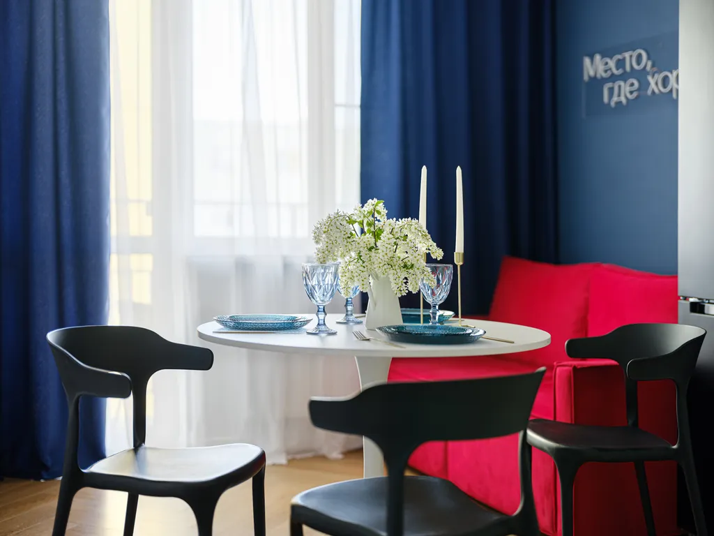 Дизайнерская квартира Блюз в Зеленогорске