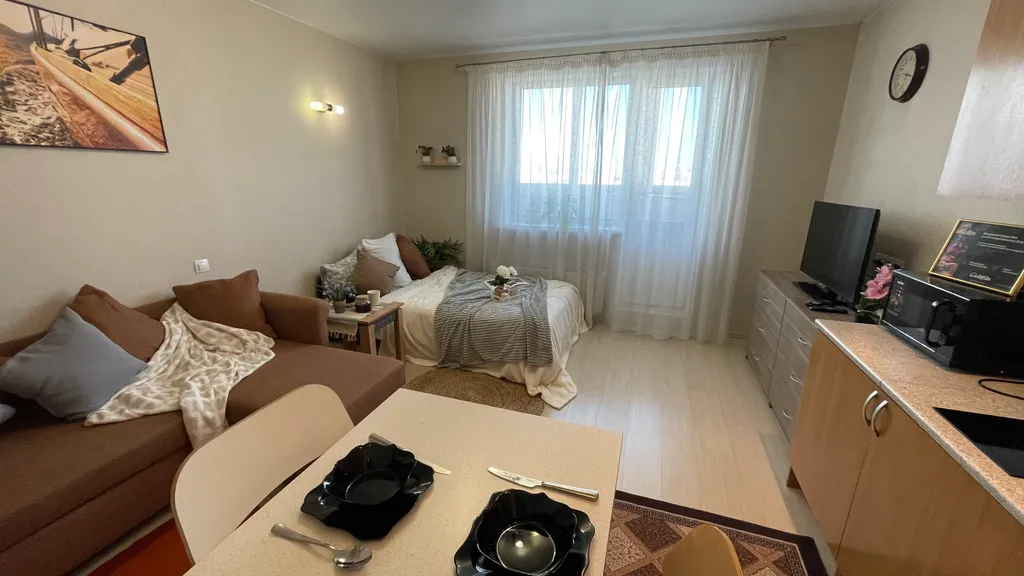 Квартира Квартира Inviting apartment в новом доме — Новосибирск