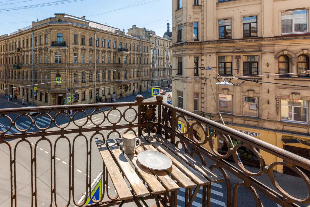 Квартира Комната 6 с красивым видом на центр рядом с Московским вокзалом — Санкт-Петербург
