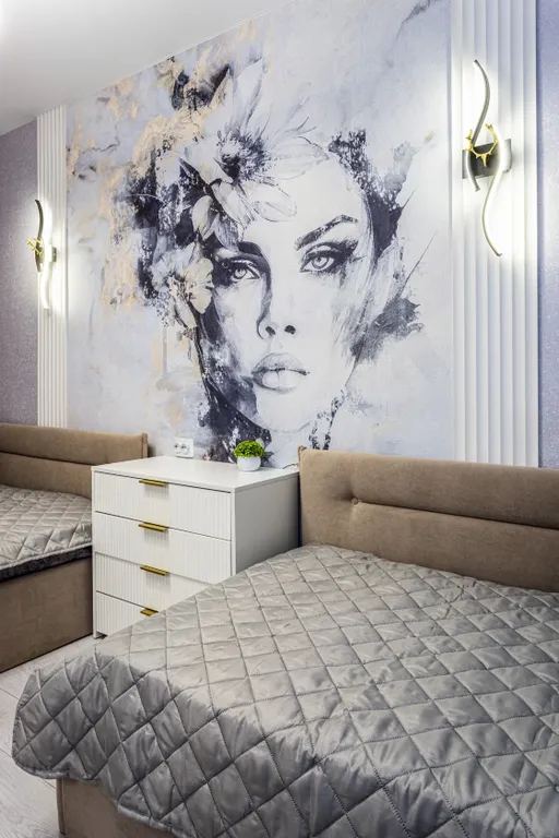 Новая 2-комнатная квартира с джакузи и сауной