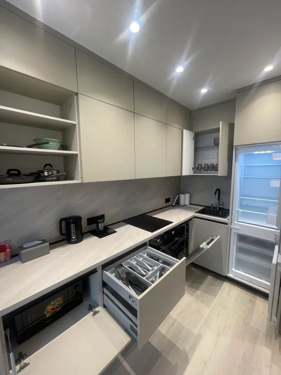 Квартира с дизайнерским ремонтом, в самом центре города, в ЖК бизнес!