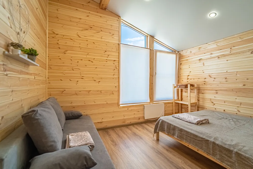 Светлый и уютный дом в стиле барн хаус ( барн 2 ) с бассейном и купель