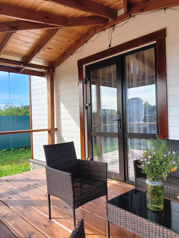 Уютный домик с баней и фурако и барбекю в 10 минутах от центра