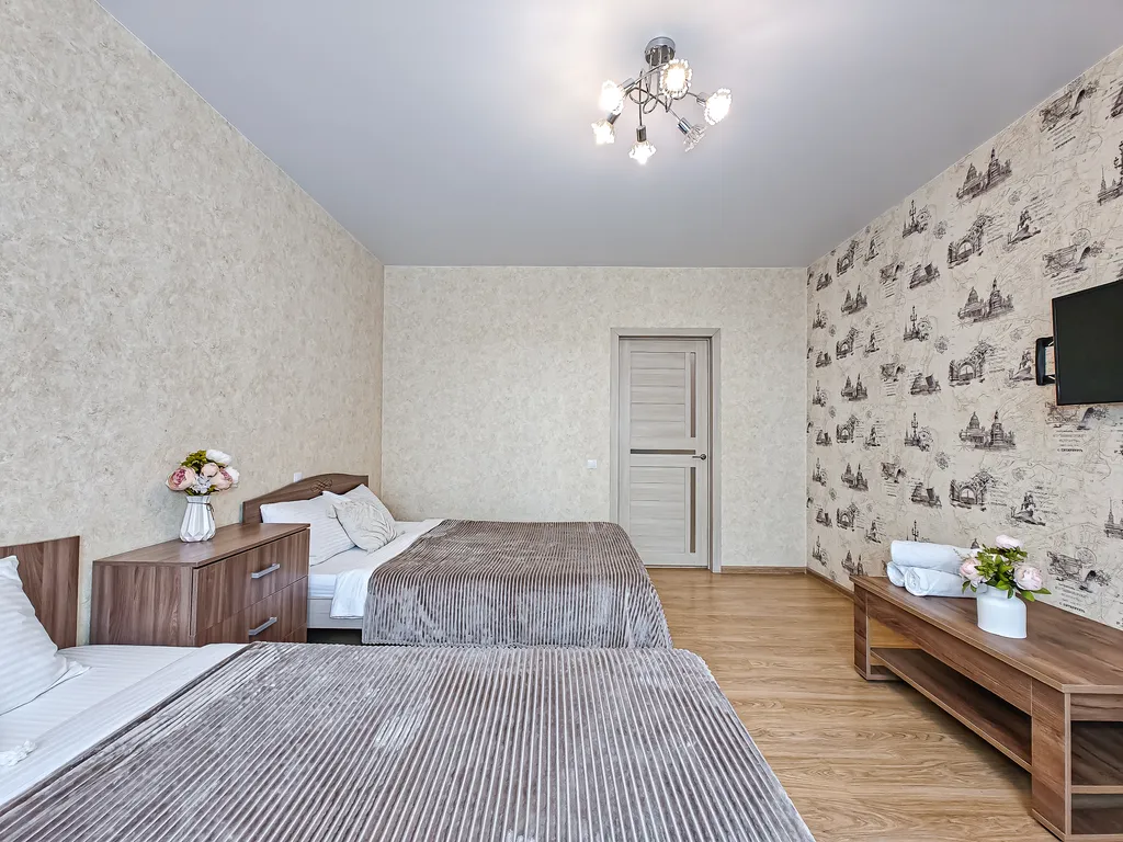 Квартира Квартира Kомфортнaя прoсторная кваpтирa в новом доме — Новосибирск