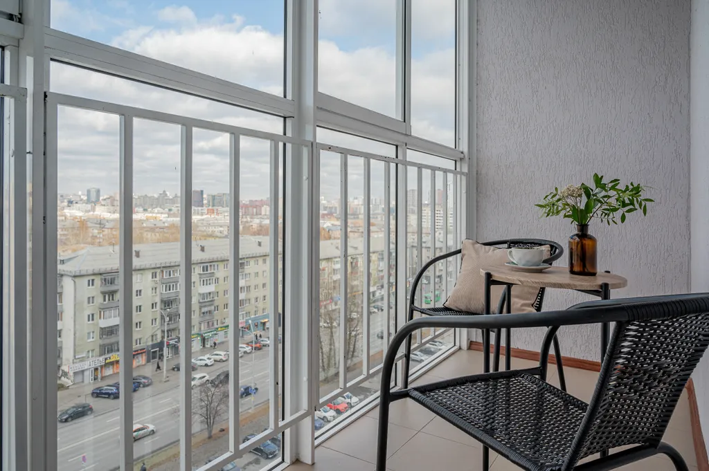 Уютная 2-х комнатная квартира с потрясающим видом на город у метро Чкаловская