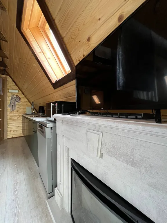 Коттедж Уютный дом с огромной территорией на берегу реки — Можайск