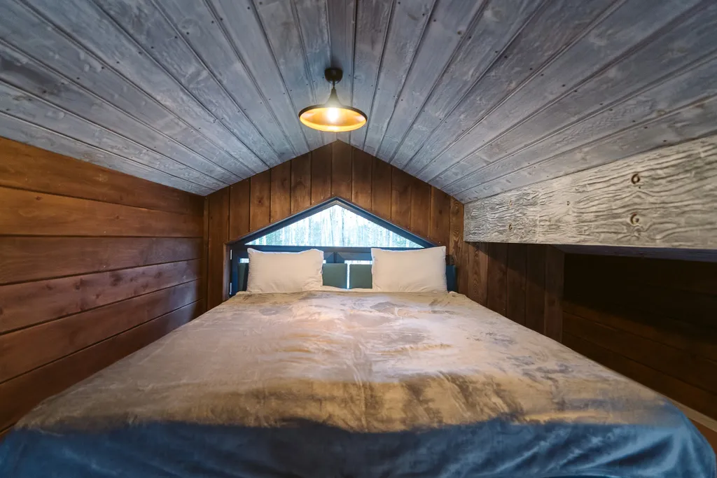 Домик с камином и кондиционером