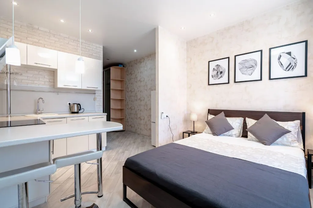 Квартира Квартира Уютная студия Панорама — Краснодар