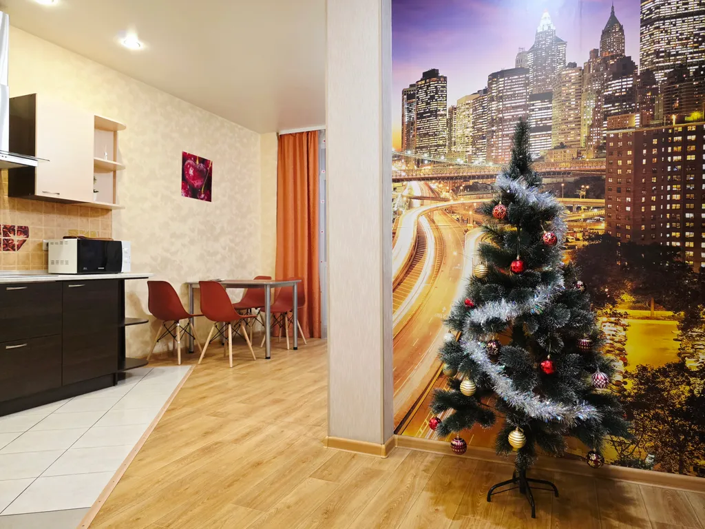 Просторная квартира с видом на город