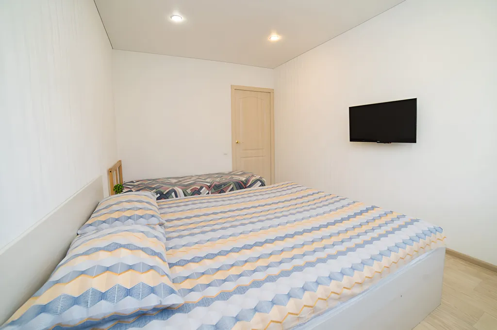 Просторная квартира с евроремонтом