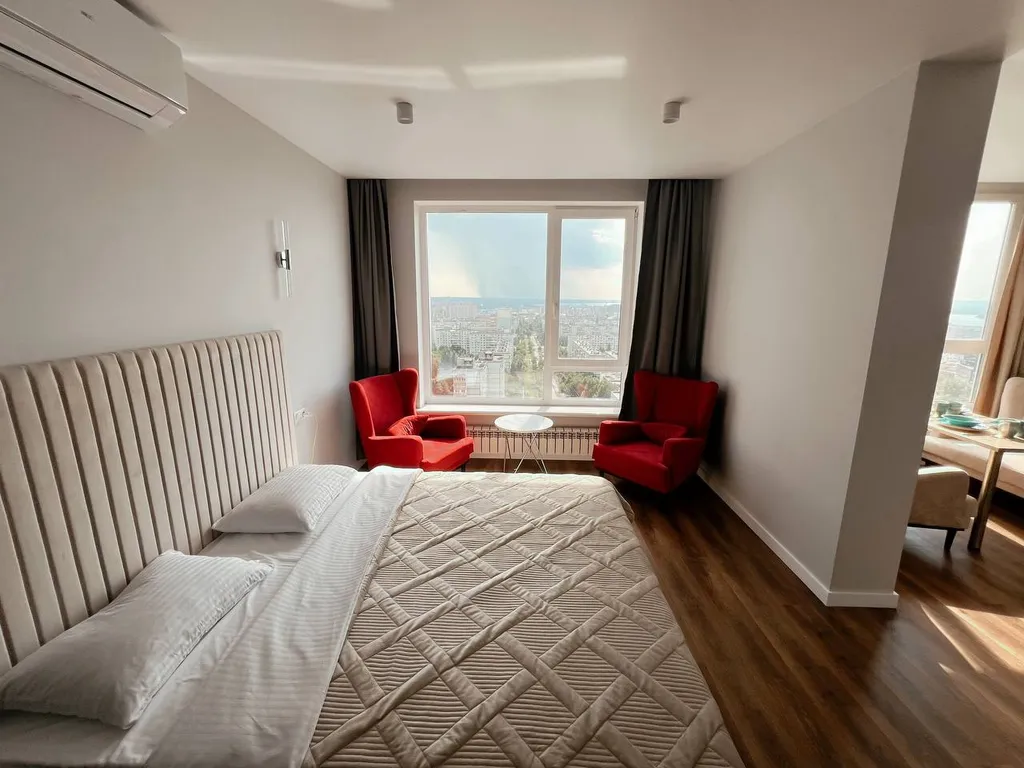 Квартира с панорамным видом на город