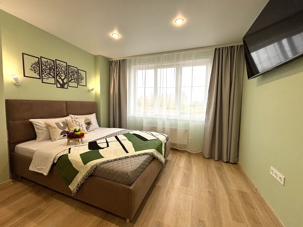 Новая просторная квартира до 4 гостей