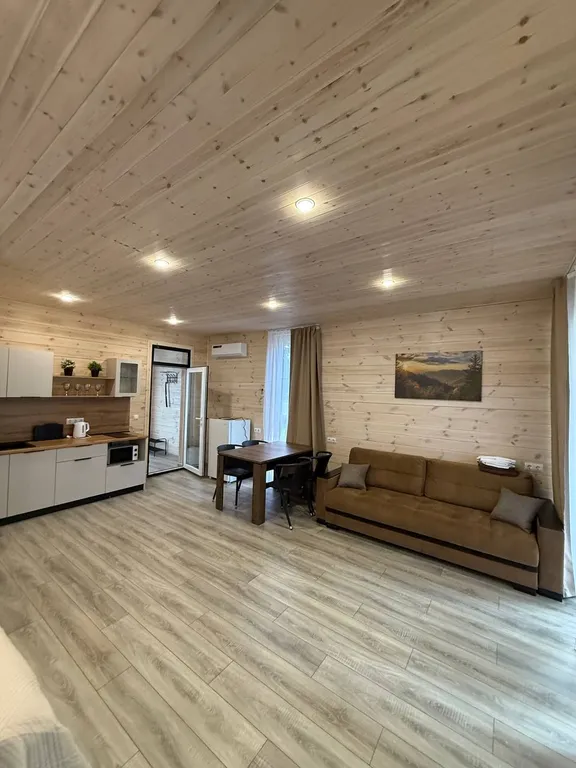 Студия на 2-4 человека на первом этаже шале Тургояк