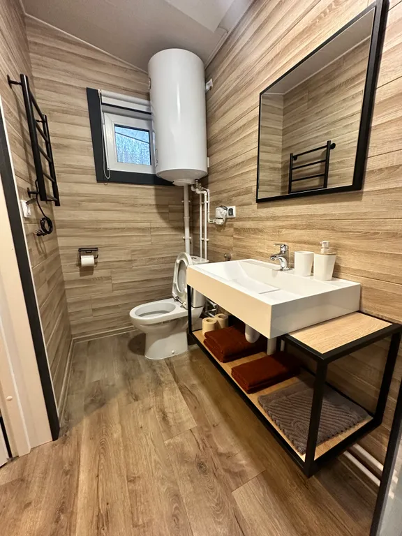 Коттедж Коттедж в стиле Барнхаус в аутентичном лесу — Петяярви