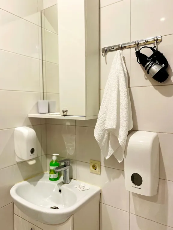 Квартира Квартира Уютная студия в ЖК Мадрид Парк 2 с бассейном — Адлер