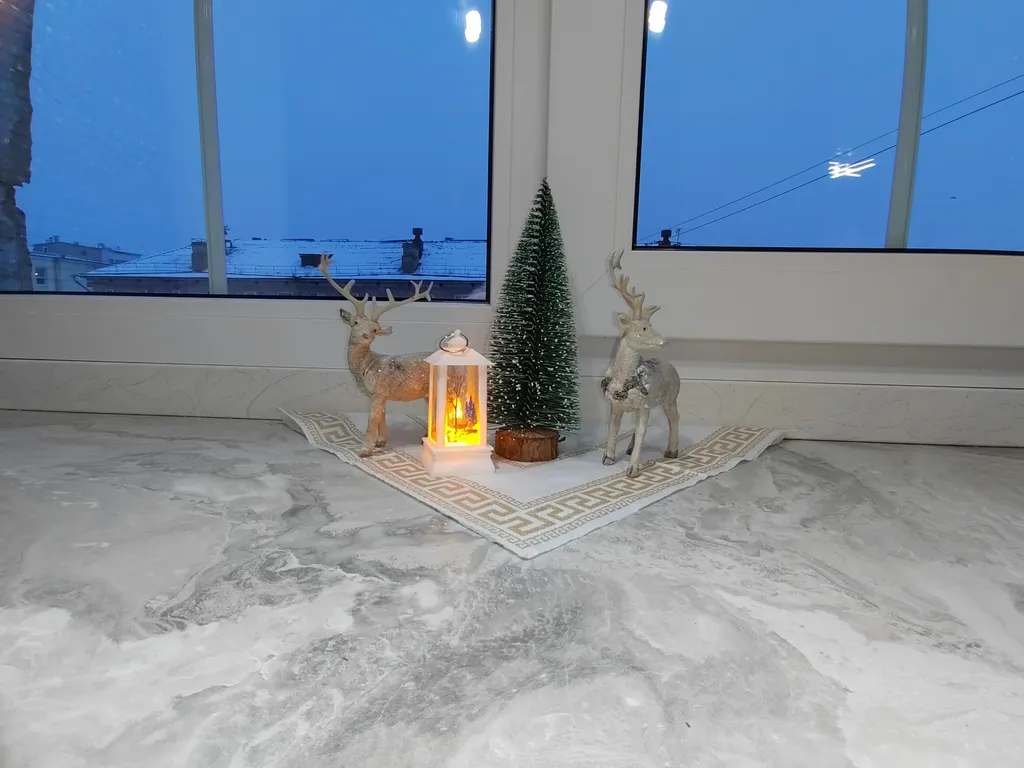 Очень уютная оленья хатка