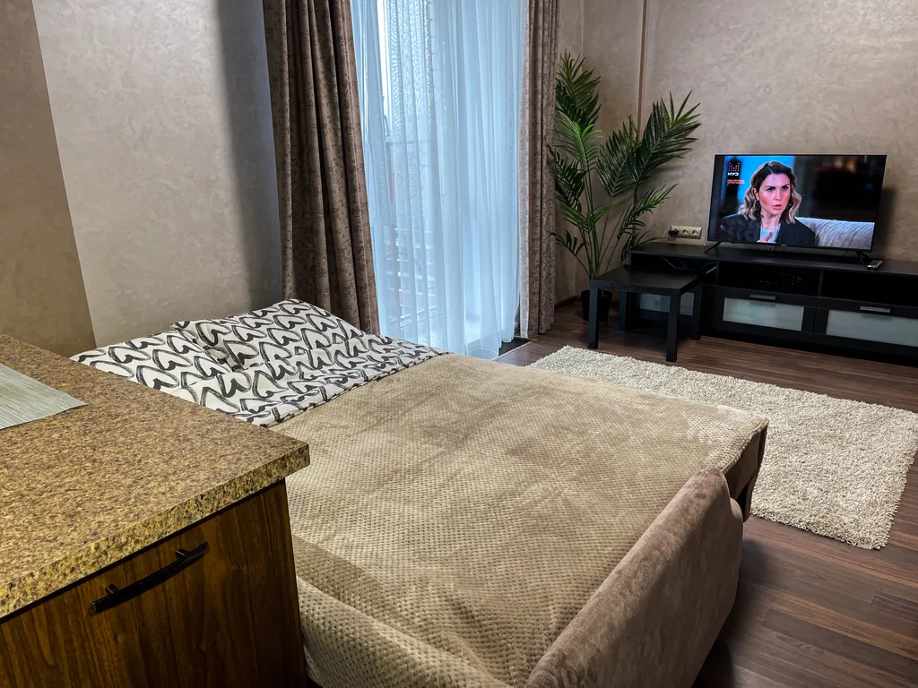 Новая квартира с теплым балконом и парковкой