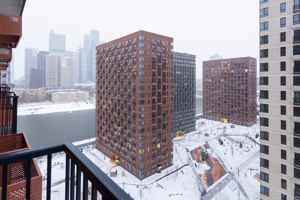 Квартира Просторные апартаменты видом на Москва-реку и Москва Сити — Москва