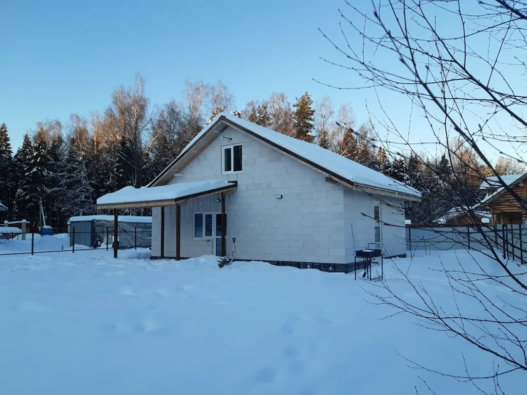 Дом в лесу у озера